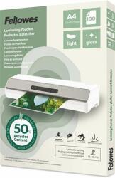 Fellowes Meleglamináló fólia, 80 mikron, A4, fényes, 100 db, FELLOWES Light (100142987) - papir25