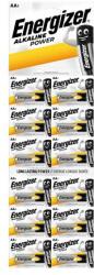 Energizer Elem, AA ceruza, 12 db, egyesével téphető, ENERGIZER Alkaline Power Kartella (EPAAK12/NZAP6A08) - papir25