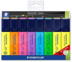 STAEDTLER Szövegkiemelő készlet, 1-5 mm, STAEDTLER Textsurfer Classic 364 , 6+2 különböző szín (364 A WP8) - papir25
