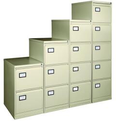 MAYAH Függőmappatároló fémszekrény, 4 fiókos, MAYAH, bézs (TR4D/A4 CR1) - papir25