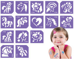 Tytoo Lovak és Unikornisok sablon szett - 15 db-os (TY50156)