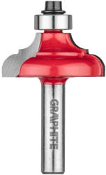 GRAPHITE Felsőmaró kés, profilmaró 35.2 x 15.9mm, 12mm (56H235)