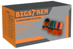 Bigstren Fúrógéphez csatolható tisztító, polírozó, csiszoló készlet (22 db) (00021802)