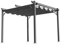 Garden Line Kerti pergola - Szürke - 3 x 4 m (TUN5699)