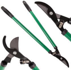 VERK GROUP Zöld színű hosszú nyelű kerti olló (11417)