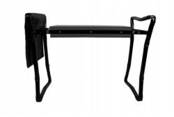 GardenLine Összecsukható kerti szék és térdeplő - Fekete (GWI4644)