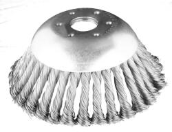 GRAPHITE Drótkorong, fazékkefe sodrott 150 x 25, 4mm benzines kaszákhoz (55H100)