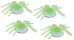 Family Halloween-i foszforeszkáló dekoráció - pók - tapadókorongos - 8 x 5 cm - 4 db / csomag (56546) - getitnow