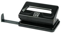 ICO Lyukasztó, kétlyukú, 12 lap, SAX 128s , fekete (2009) - papir25