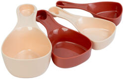 Bewello Mérőkanál szett - műanyag - 17 x 9, 3 x 6 cm - 4 db / csomag (57549P)