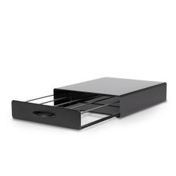 Bewello Fém kávékapszula tartó - 20 db Dolce Gusto kapszulákhoz - 300 x 240 x 70 mm - matt fekete (BW1000B) - getitnow