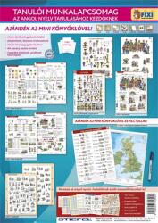 STIEFEL Tanulói munkalap csomag, 5 munkalap, 1 alátét, filc, STIEFEL Angol nyelvtanulás (TMCSOMAG7-U) - papir25