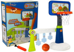 LEAN Toys Inna Gyermek Kosárlabda Készlet Számpontozós Játék (7380)