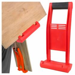 Real GK ergonomikus fogantyú a forgácslapok és gipszkartonok szállításához, 80 kg teherbírás (RC-K-1402)