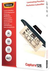 Fellowes Meleglamináló fólia, 125 mikron, A4, matt, 100 db, FELLOWES (5328502) - papir25