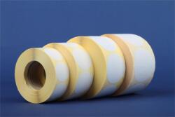  Etikett, vellum, 30 mm kör, 1000 etikett/tekercs, fehér (5998377104009) - papir25