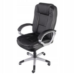 GordonToys Öko bőr irodai forgószék - Fekete (G271)