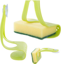 VERK GROUP Konyhai szivacstartó szívókupakkal, vízelvezető nyílásokkal - több színben (15949)