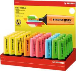STABILO Szövegkiemelő display, 2-5 mm, STABILO BOSS , vegyes színek (70/45-1) - papir25
