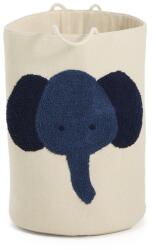 Kave Home Elefántcsont színű textil játéktároló kosár ø 35x50 cm Tandani - Kave Home