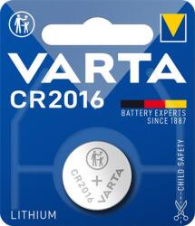 VARTA Gombelem, CR2016, 1 db, VARTA (6016101401 / 6016112401) - papir25