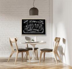 Victoria Visual Krétás tábla, fekete felület, nem mágneses, 60x90 cm, fakeret, VICTORIA VISUAL (VVI11) - papir25