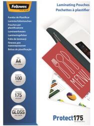 Fellowes Meleglamináló fólia, 175 mikron, A4, fényes, 100 db, FELLOWES (5308703) - papir25
