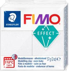 FIMO Gyurma, 57 g, égethető, FIMO Effect , csillámos fehér (8010-002) - papir25