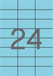 APLI Etikett, 70x37 mm, színes, APLI, pasztell kék, 480 etikett/csomag (11842)