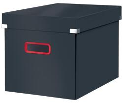 LEITZ Doboz, kocka, L méret, LEITZ Cosy Click&Store , bársonyszürke (53470089) - papir25