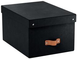 LEITZ Tárolódoboz, M méret, LEITZ Puro , fekete (61490095) - papir25
