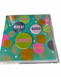  3D mélyhatású szülinapi képeslap 3D háromdimenziós