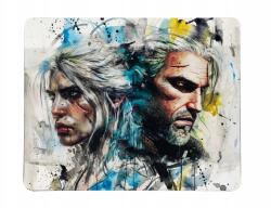  Alátét The Witcher Ciri Geralt Art Festett Akvarell M 20x24 (1234fa412Basd32)