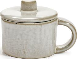 Serax Set 2 căni pentru cafea ristretto cu capace La Mère, 60 ml, alb murdar (B5123022-005)