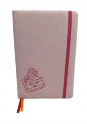  Jegyzettömb Notebook, napló, 192 oldal plüss mikroszálas rózsaszín, vonalas (8712417696500)