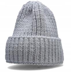 4F Női Téli Sapka Gyapjúval Kék CAD017 One Size (H4Z22-CAD017-34S)