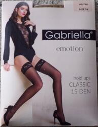 Gabriella Emotion harisnyatartó Classic, Neutro 3/4
