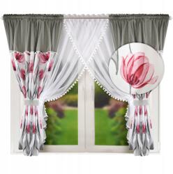  Függöny szett Franciaország 690x155 Függöny (L586)