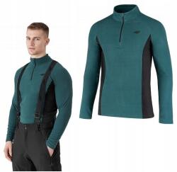 4F Polár Férfi Cipzáras Pulóver Polár Fehérnemű BIMP034 > S (H4Z21-BIMP034-46S)