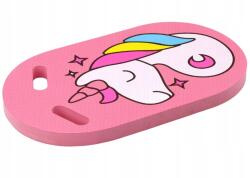 LEAN Toys Úszódeszka Hab Szivárványos Egyszarvú Rózsaszín (5905991007463)