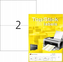 TopStick TopStick 8411 Univerzális etikettcímke, 25 lap, 210 x 148 mm, 50 etikett (ECwEgLebDY0315)