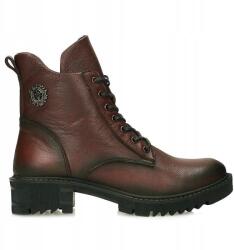 T. Sokolski Divatos barna fűzött bokacsizma T. Sokolski Sar Z25-389 Taba (SAR Z24-389)