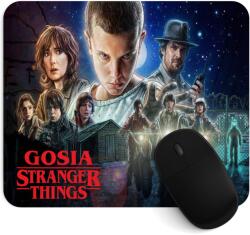  Stranger Things névre szóló alátét dedikálással Különböző Minták (Sublistudio)