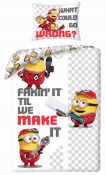 Halantex Ifjúsági ágyneműhuzat 140X200 Minyonok Mikroszálas (MIN-0242BL 140)