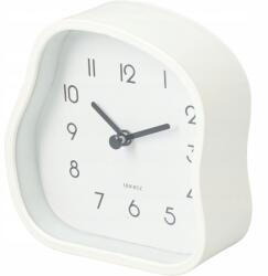 Home Styling Collection Asztali Óra Műanyag Üveg 12 X 4 X 12 CM Fehér (8721037835893)