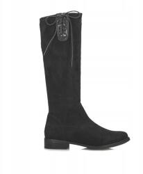 M. Daszyński Őszi lapos sarkú csizma M. Daszyński SA62-93 fekete (SA62-93)