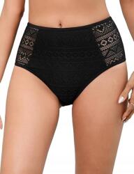  Kojooin Női bikini alsónadrág magas derekú csipkés strand retro S y1c1 (B0CYH1RK4G)