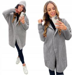 Soprato Alpaka_kabát Kapucnis Alpaka Gyapjú Szürke Színek