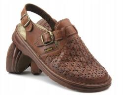 Helios Férfi Félcipő Helios 803 Bőr Könnyű Barna Lengyel Állítható (803)