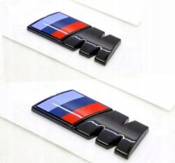 100 M-Power embléma sárvédőre Fekete fényes Bmw 45MMx15MM 2db